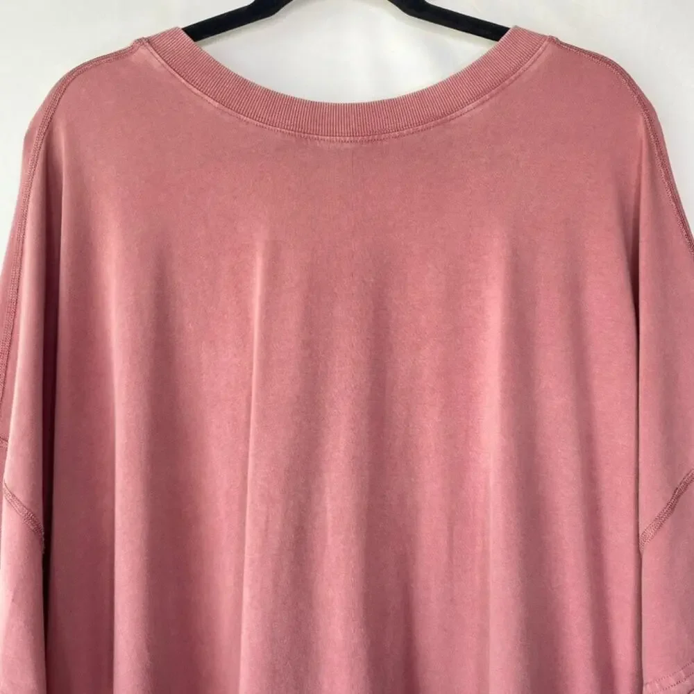 Free People Movement Frosted Magenta Hot Shot Reversible Top Size Small